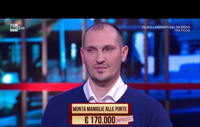 “I soliti ignoti”, il giovinazzese Gerardo Giotti su Rai1