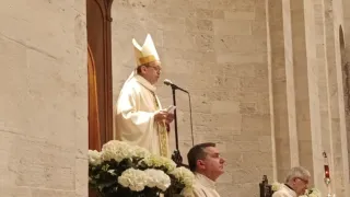Marcia di pace Gravina-Altamura, il messaggio del vescovo Domenico Basile